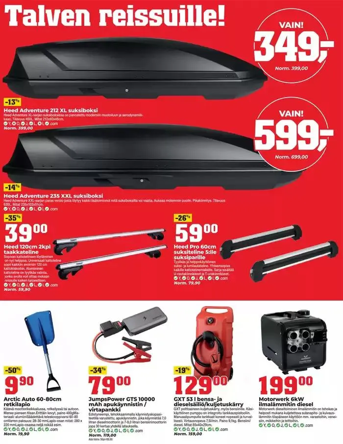 Eksklusiivisia diilejä ja löytöjä voimassa alkaen 22. tammikuuta - 5. helmikuuta 2025 - Tarjouslehti sivu 15