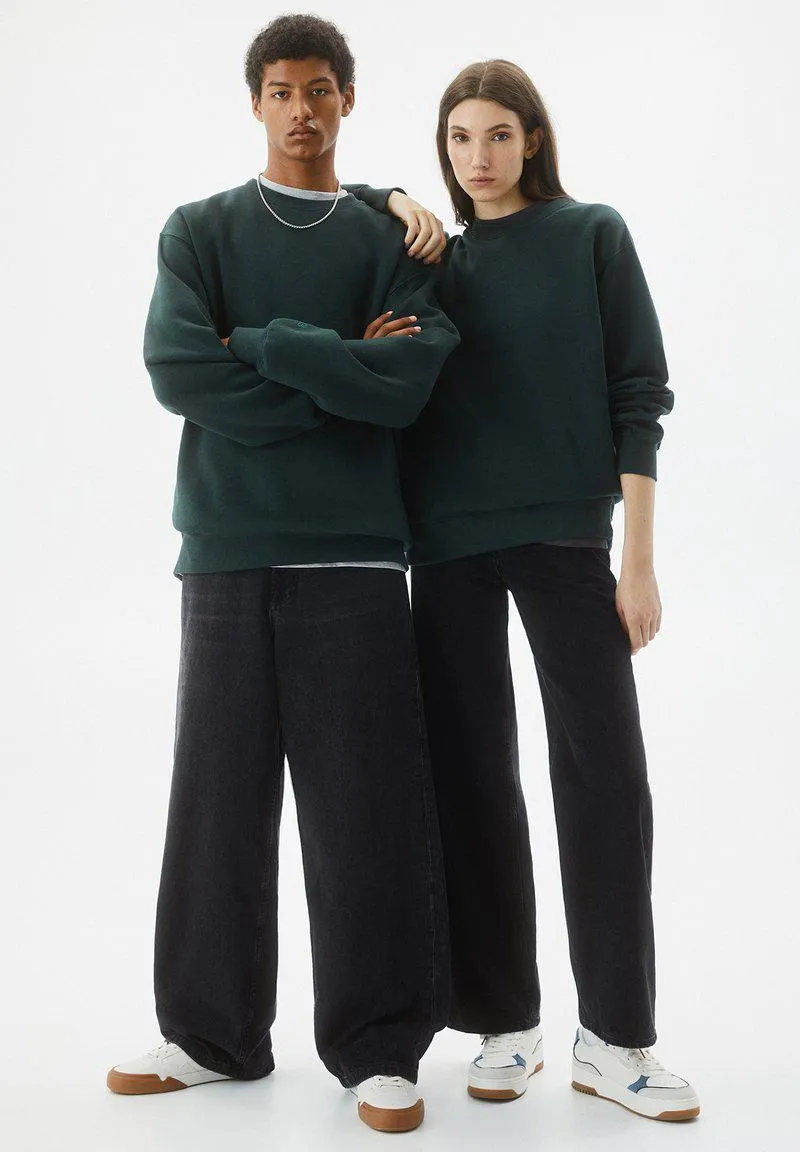 BASIC COLOURED ROUND NECK - Collegepaita