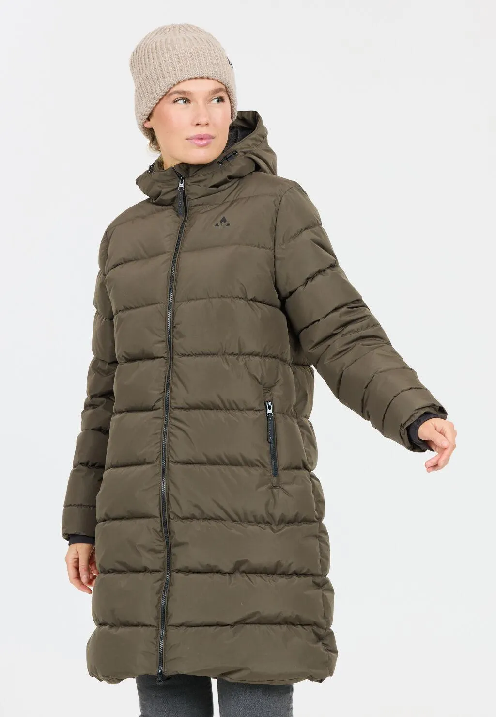 Kumiko W Long Puffer Jacket - naisten toppatakki