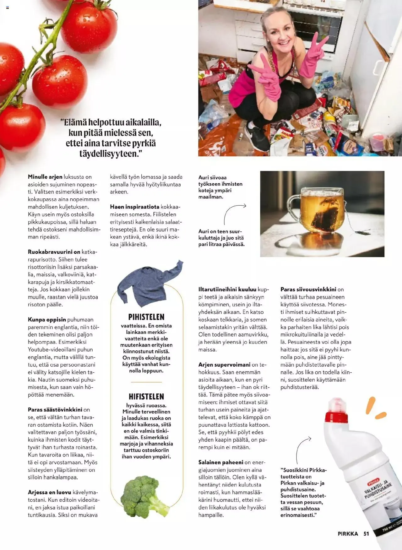 K-Market - Pirkka voimassa alkaen 27. maaliskuuta - 23. huhtikuuta 2024 - Tarjouslehti sivu 51