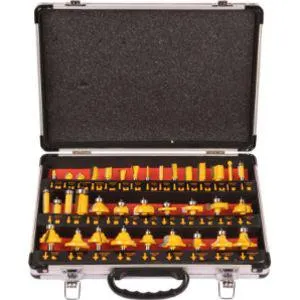 Yläjyrsinteräsarja 8 mm 35 osaa