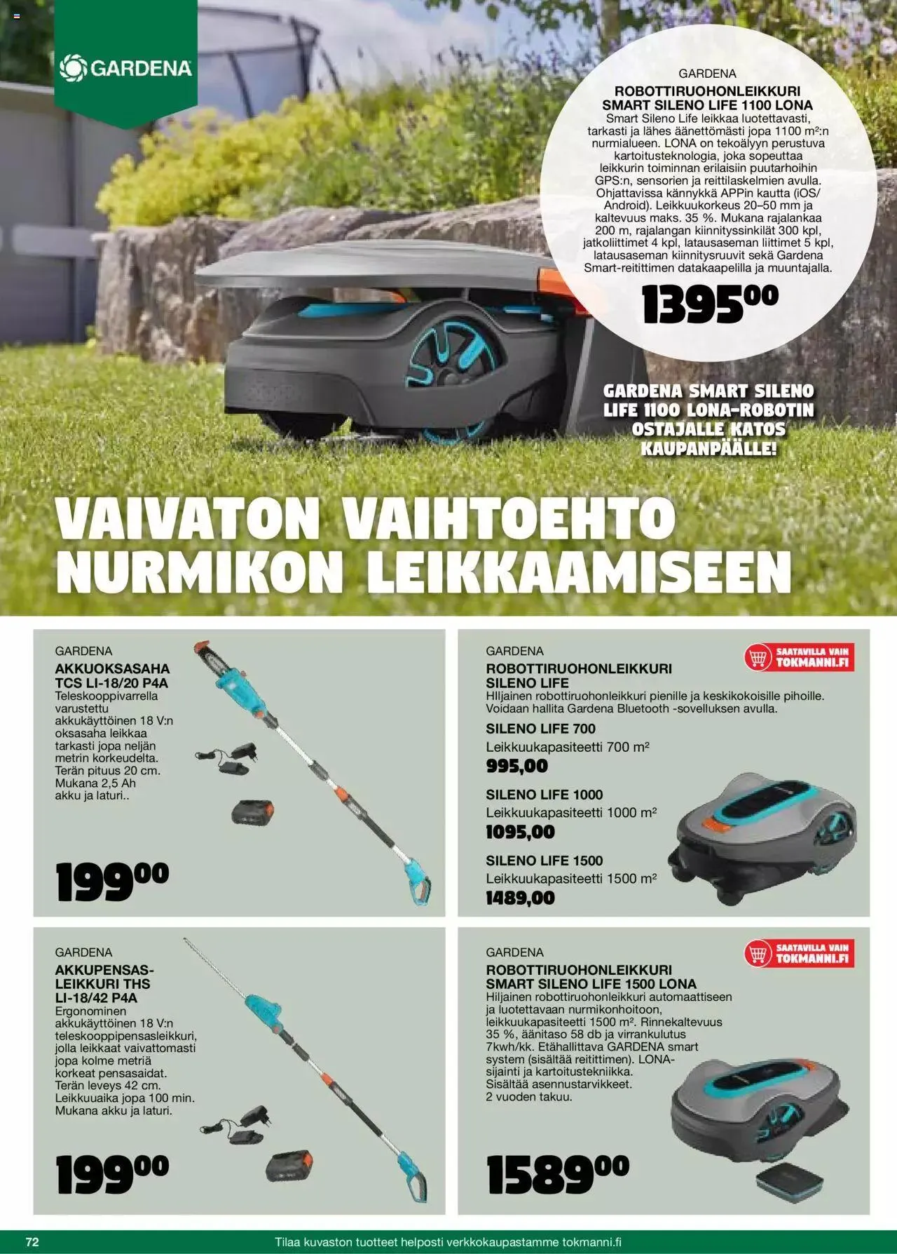Tokmanni - Kesä 2024 voimassa alkaen 1. huhtikuuta - 31. joulukuuta 2024 - Tarjouslehti sivu 72