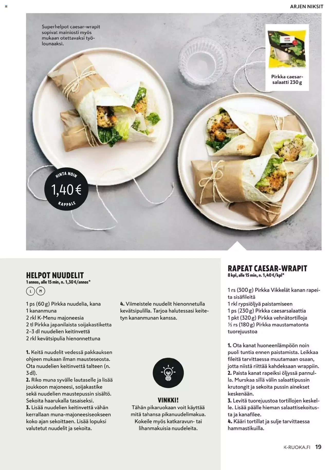 K-Citymarket - K-Ruoka voimassa alkaen 24. huhtikuuta - 4. kesäkuuta 2024 - Tarjouslehti sivu 19