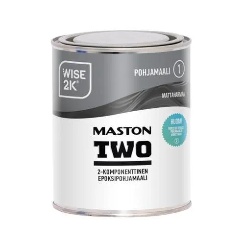 Maston epoksipohjamaali 2K harmaa 720ml
