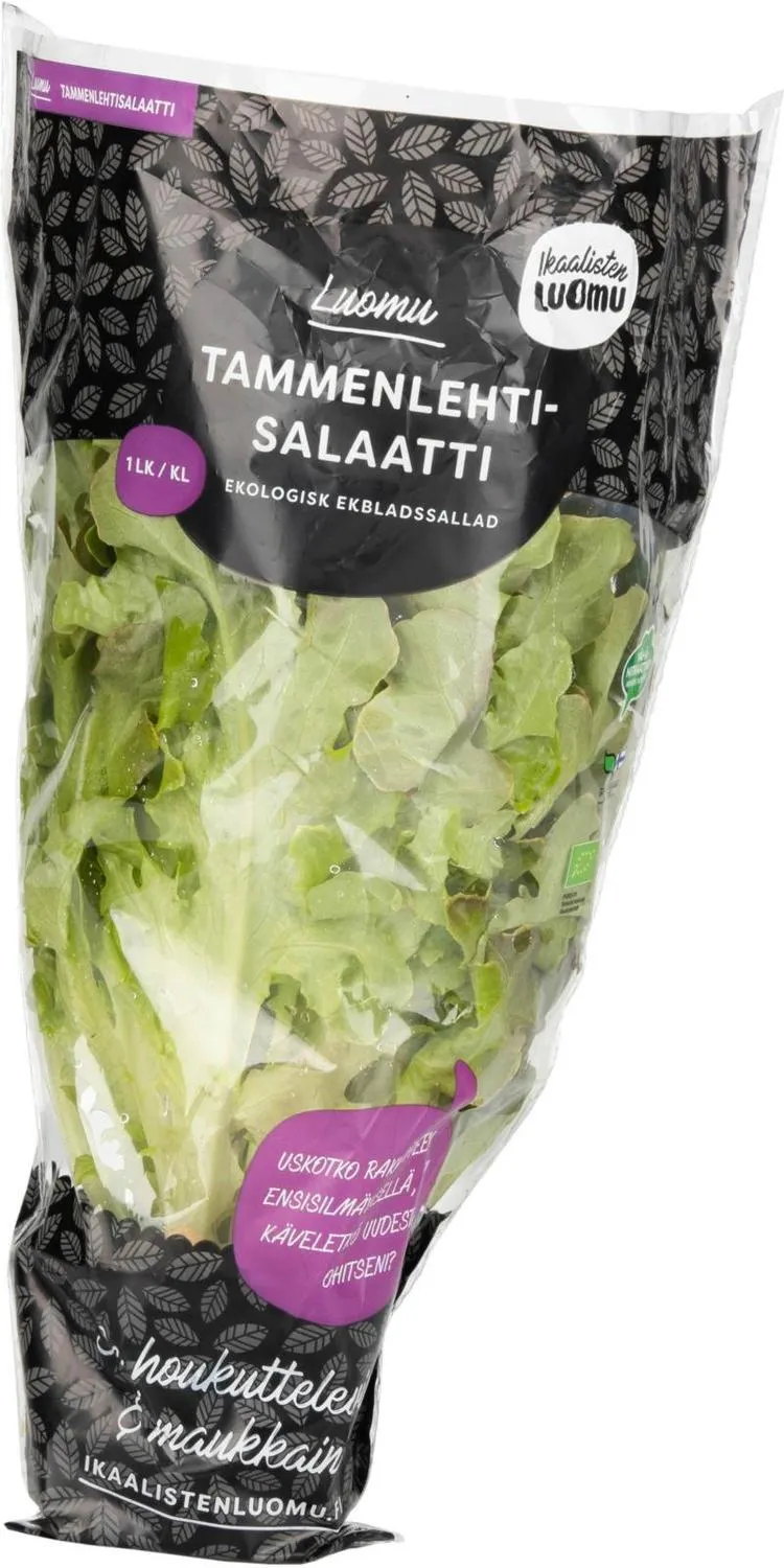 Ikaalisten Luomu Tammenlehtisalaatti Luomu