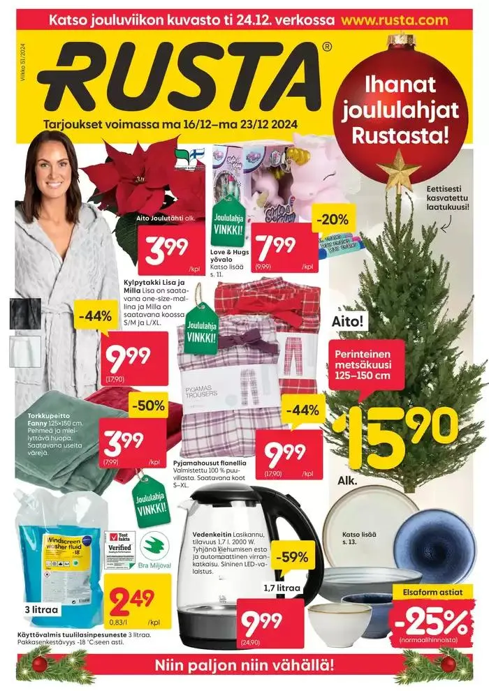 Rusta tarjoukset - 1