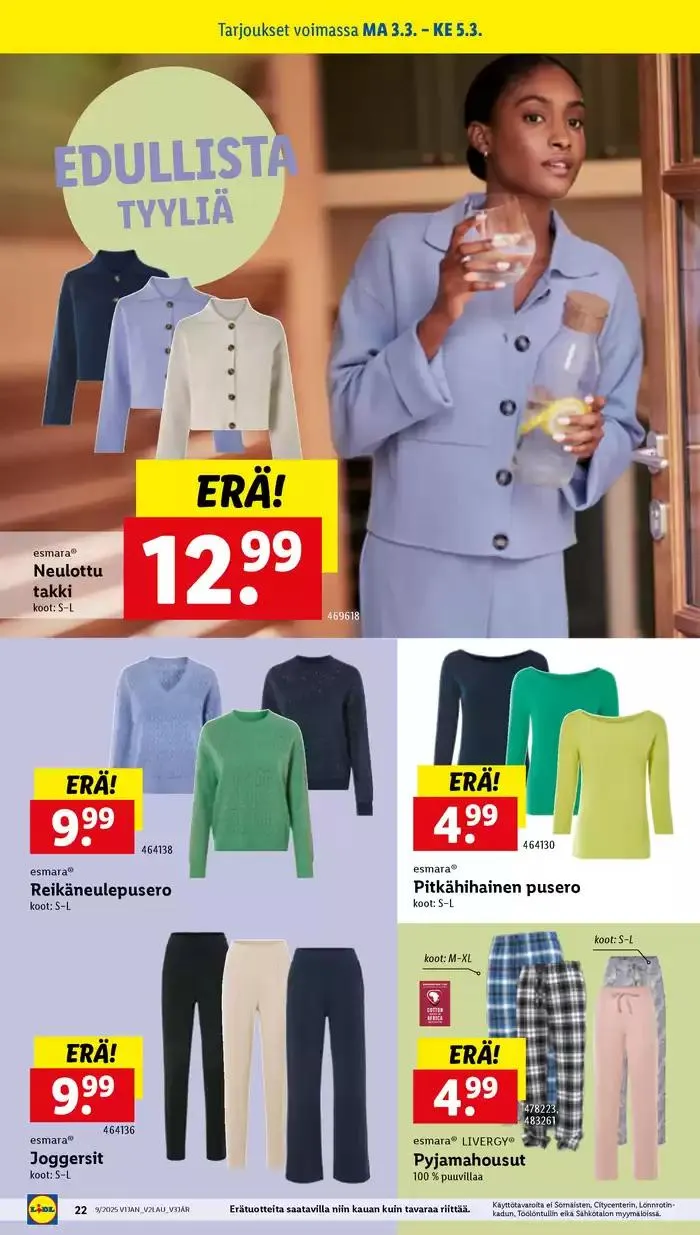 Mahtavia alennuksia valituista tuotteista voimassa alkaen 24. helmikuuta - 5. maaliskuuta 2025 - Tarjouslehti sivu 24