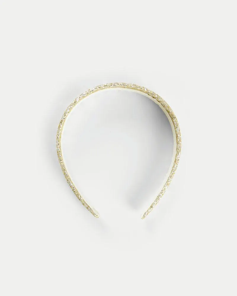 Hiuspanta glitterillä