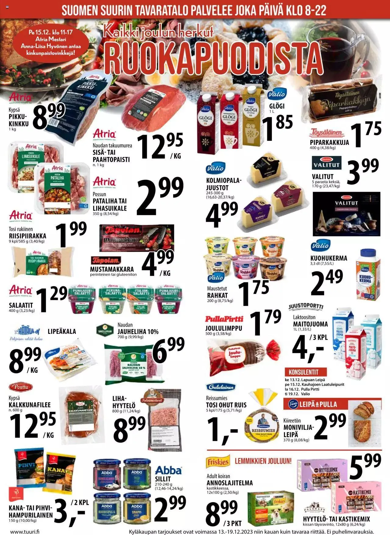 Tuuri tarjoukset voimassa alkaen 13. joulukuuta - 19. joulukuuta 2023 - Tarjouslehti sivu 13