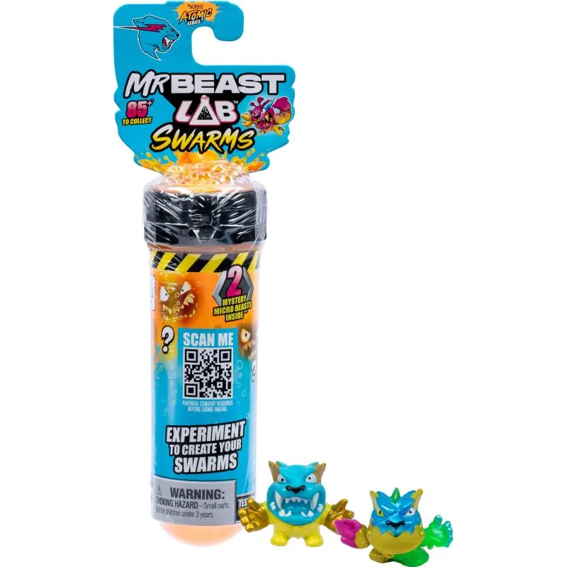 Hahmo MrBeast Lab 2 kpl Swarms Atomic