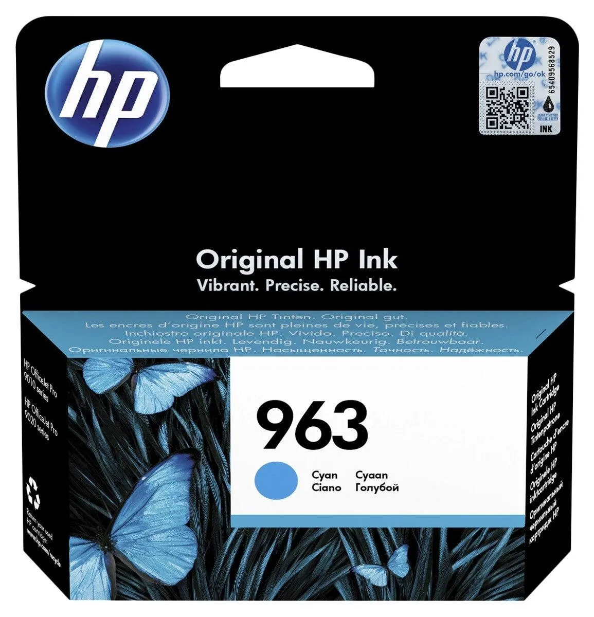 HP 963 Mustekasetti, 10,77 ml