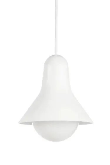 Fosto Lisabell Ø 185 mm riippuvalaisin valkoinen frost