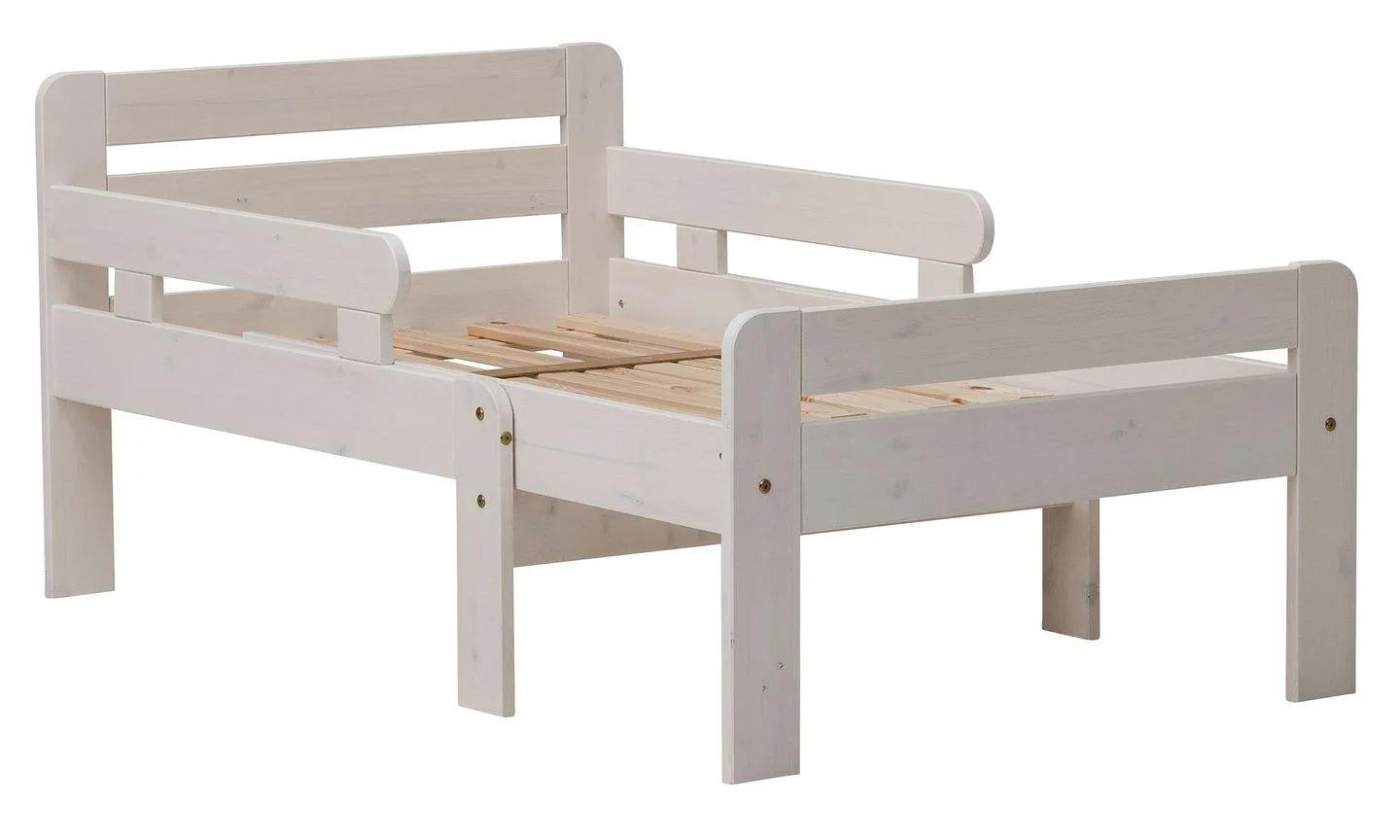 Satumaa jatkettava sänky 75x100-180 valkoinen