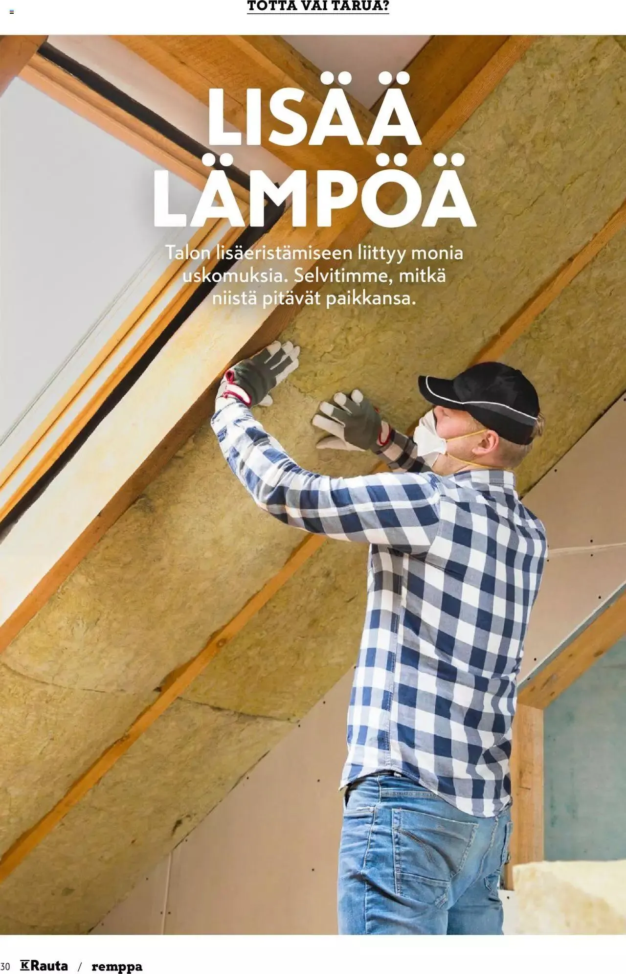 K-Rauta tarjoukset voimassa alkaen 8. tammikuuta - 30. tammikuuta 2024 - Tarjouslehti sivu 30