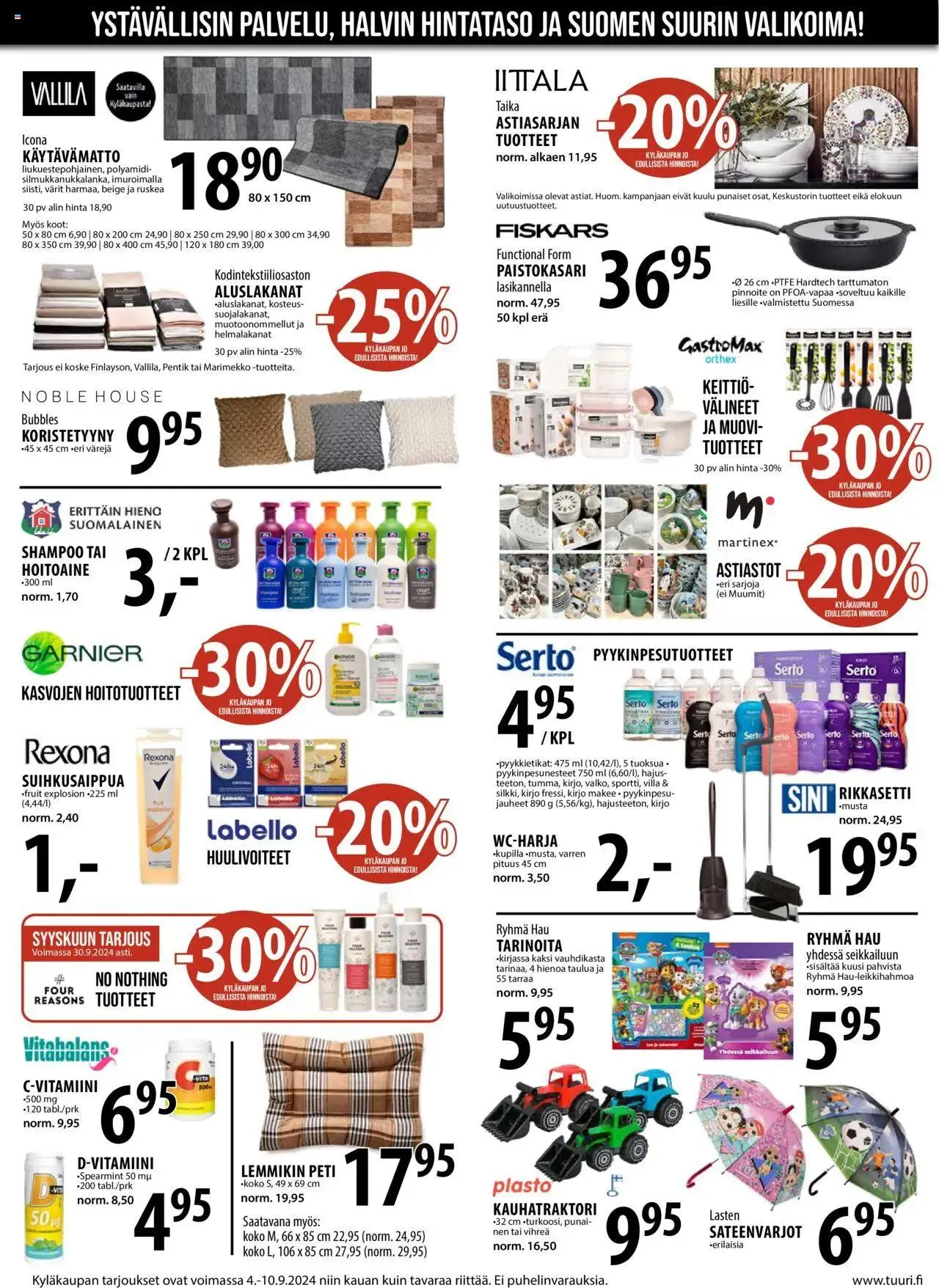 Tuuri tarjoukset voimassa alkaen 4. syyskuuta - 10. syyskuuta 2024 - Tarjouslehti sivu 3