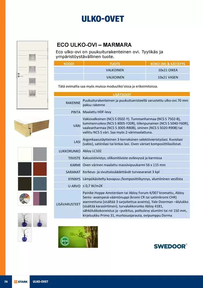 Ovivalikoima voimassa alkaen 19. marraskuuta - 31. joulukuuta 2024 - Tarjouslehti sivu 74