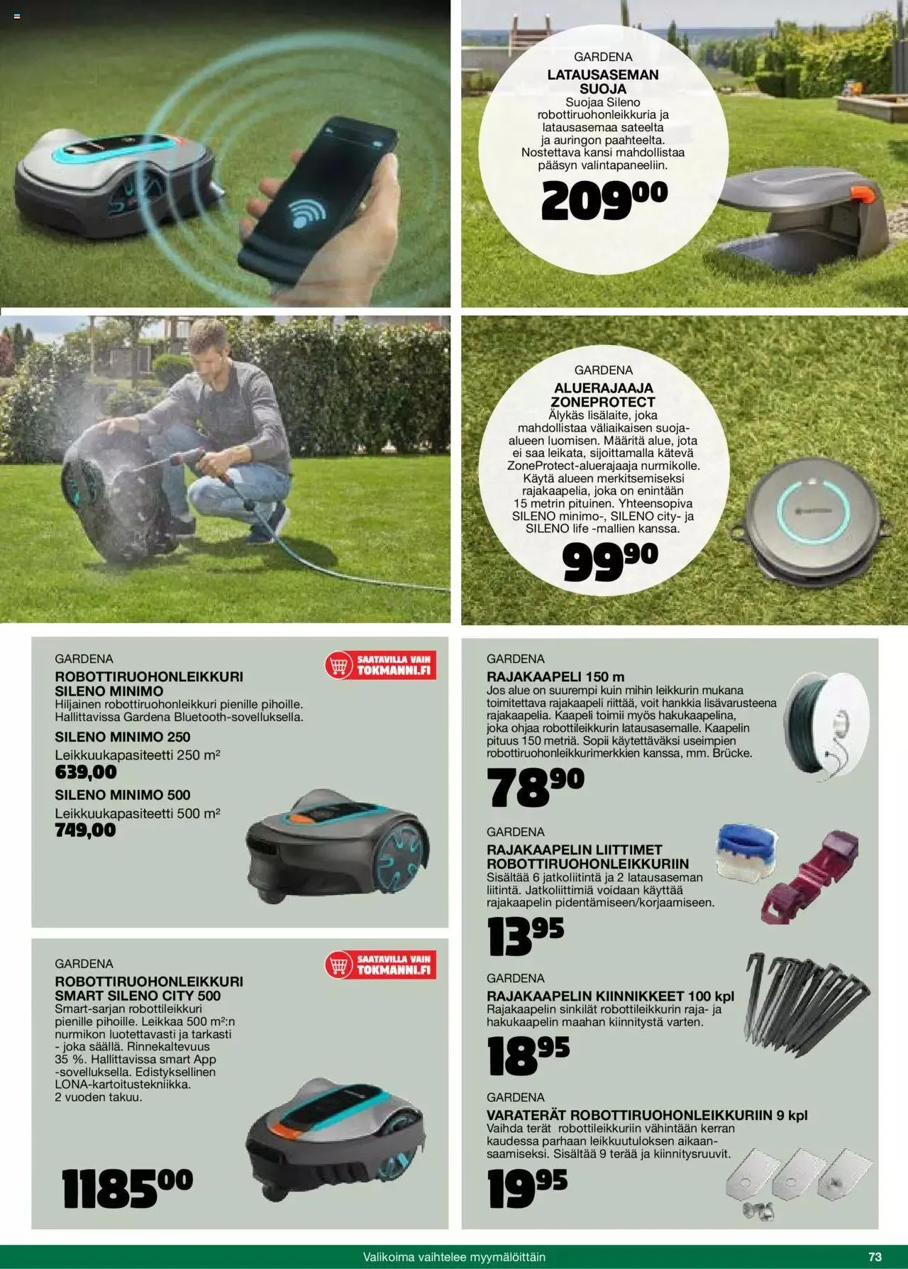Tokmanni - Kesä 2024 voimassa alkaen 1. huhtikuuta - 31. joulukuuta 2024 - Tarjouslehti sivu 73