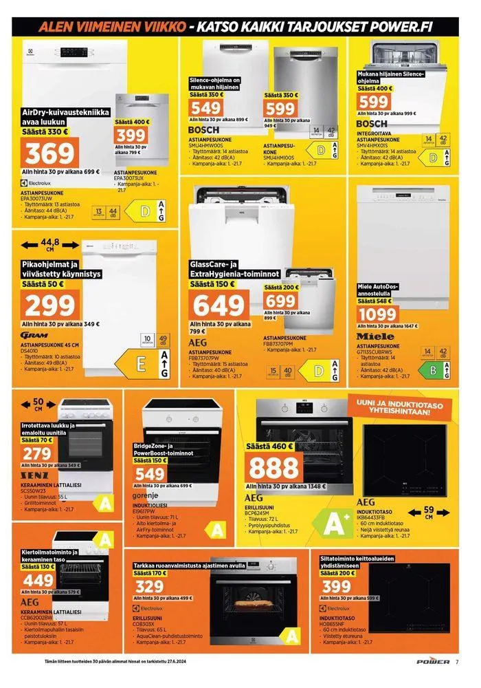 Ale! voimassa alkaen 8. heinäkuuta - 14. heinäkuuta 2024 - Tarjouslehti sivu 7