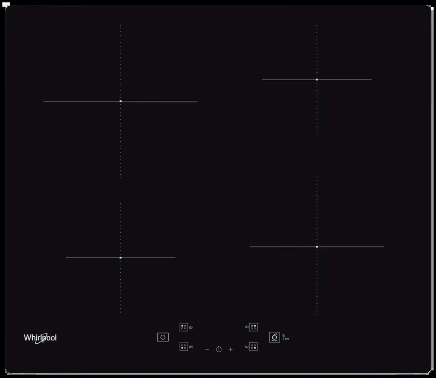 Whirpool induktiokeittotaso WS Q2160 NE musta