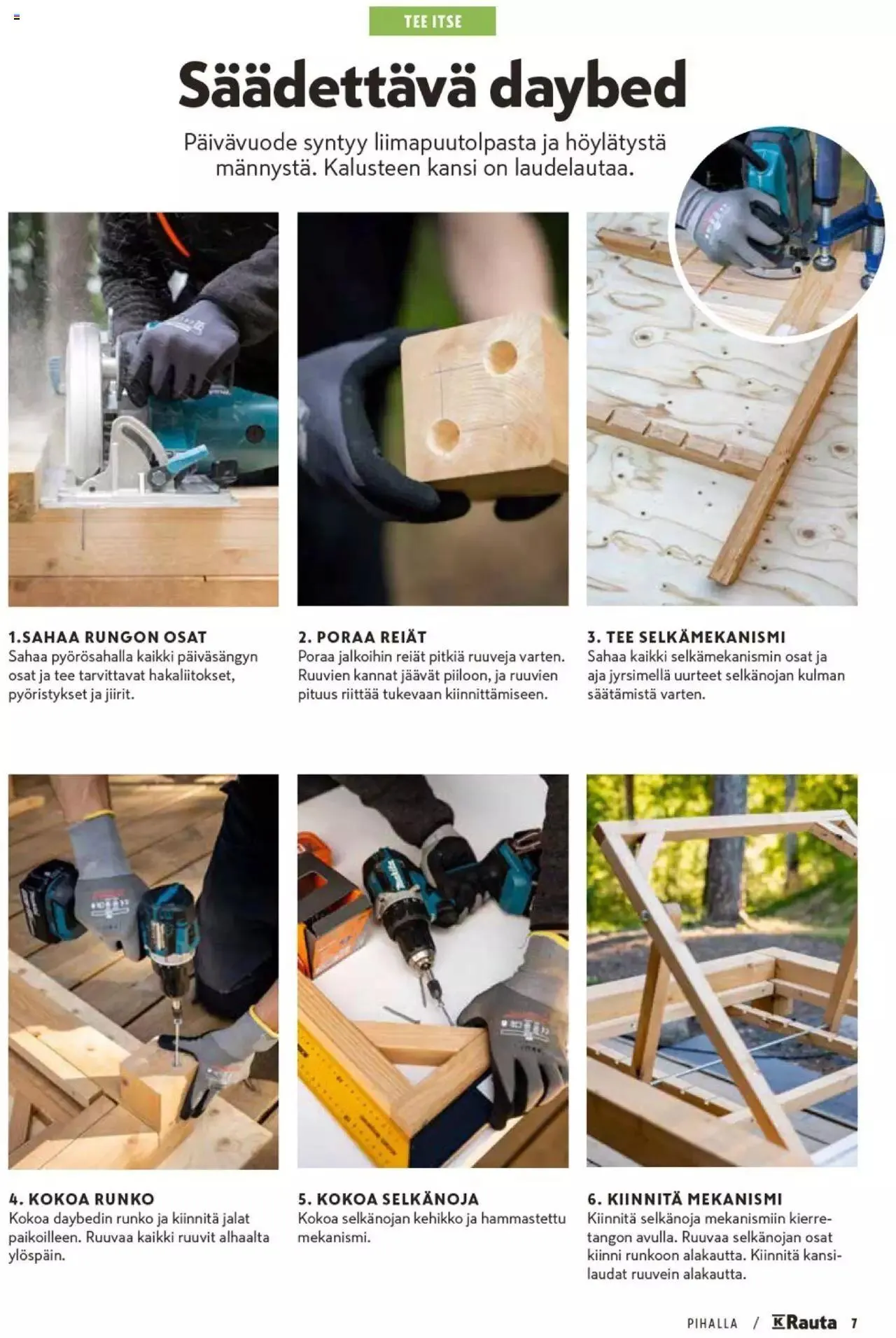 K-Rauta - Pihalla 2023 voimassa alkaen 27. maaliskuuta - 31. joulukuuta 2023 - Tarjouslehti sivu 7