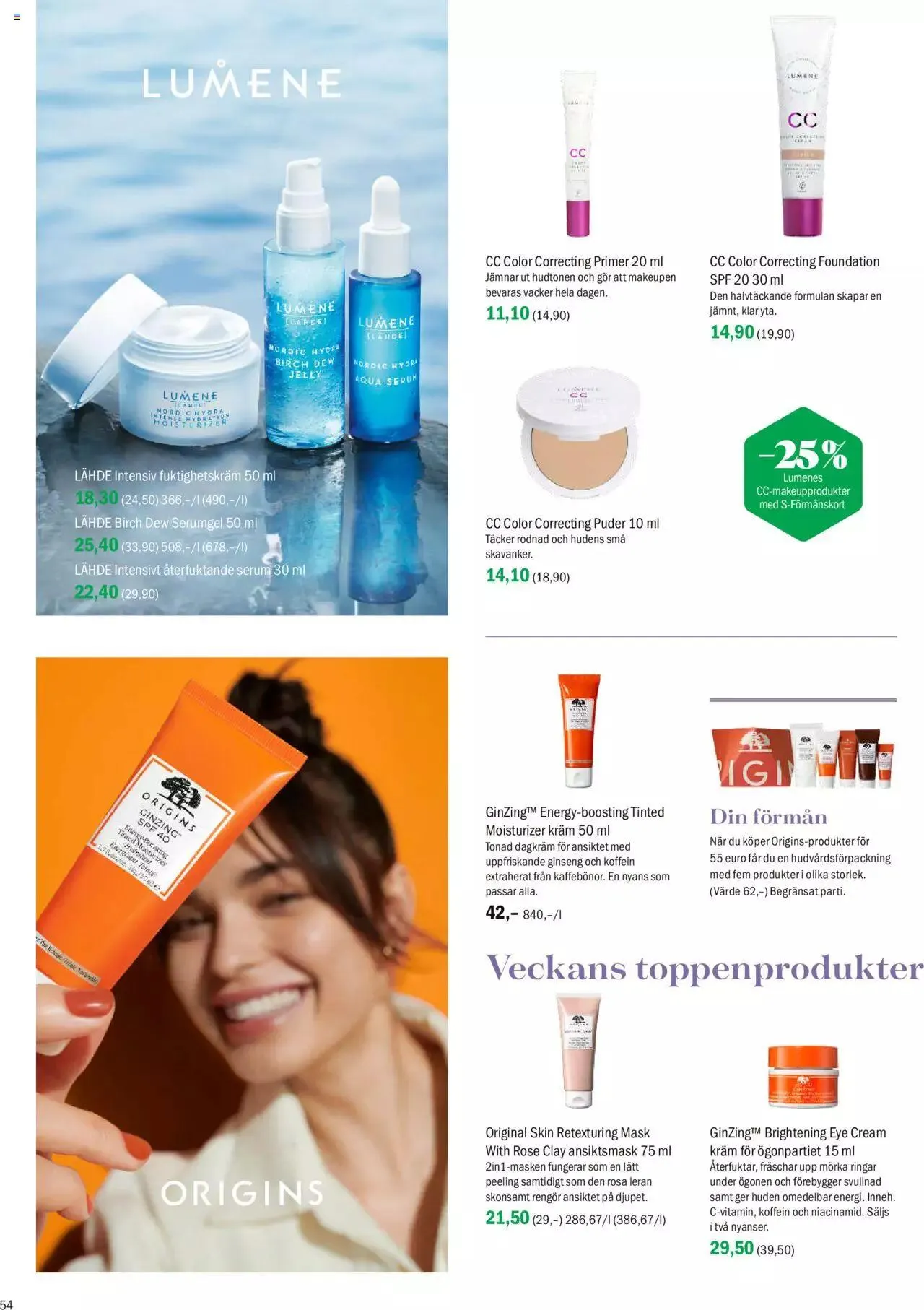 Sokos - Sokos kuvasto ruotsi syyskuu 2023 voimassa alkaen 4. syyskuuta - 8. lokakuuta 2023 - Tarjouslehti sivu 54