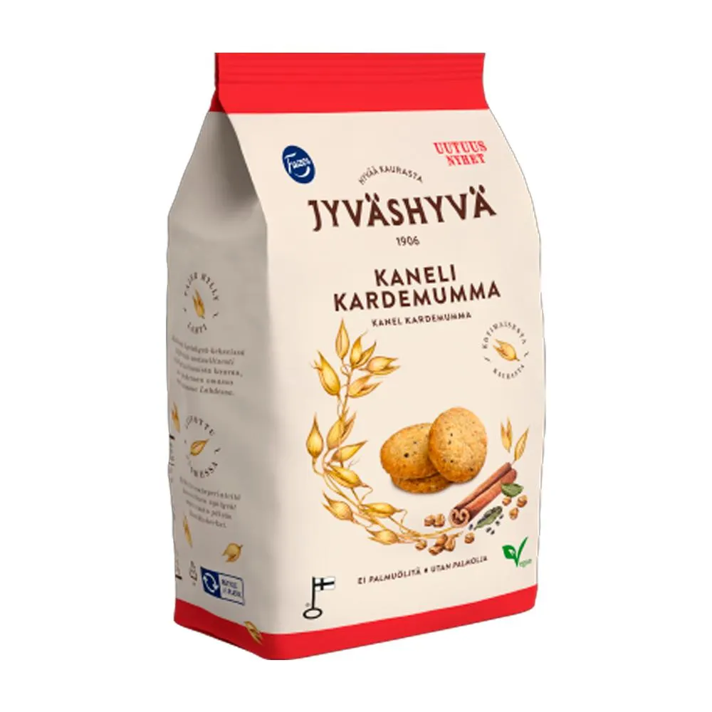 KANELI KARDEMUMMA KEKSI 320g JYVÄSHYV