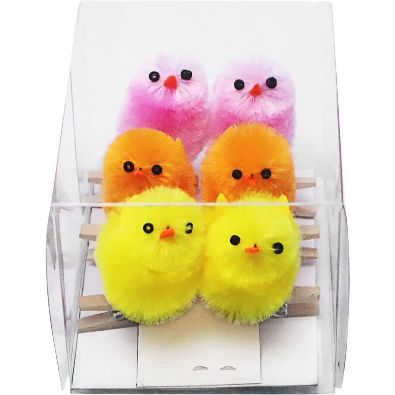 Koristetipu 6 kpl klipsillä