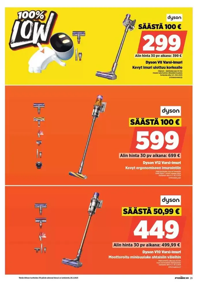 Power tarjoukset voimassa alkaen 30. joulukuuta - 16. maaliskuuta 2025 - Tarjouslehti sivu 33
