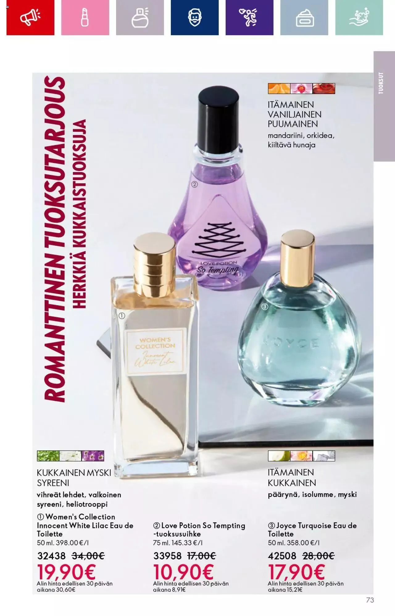 Oriflame - Esite 14 voimassa alkaen 13. syyskuuta - 3. lokakuuta 2023 - Tarjouslehti sivu 73