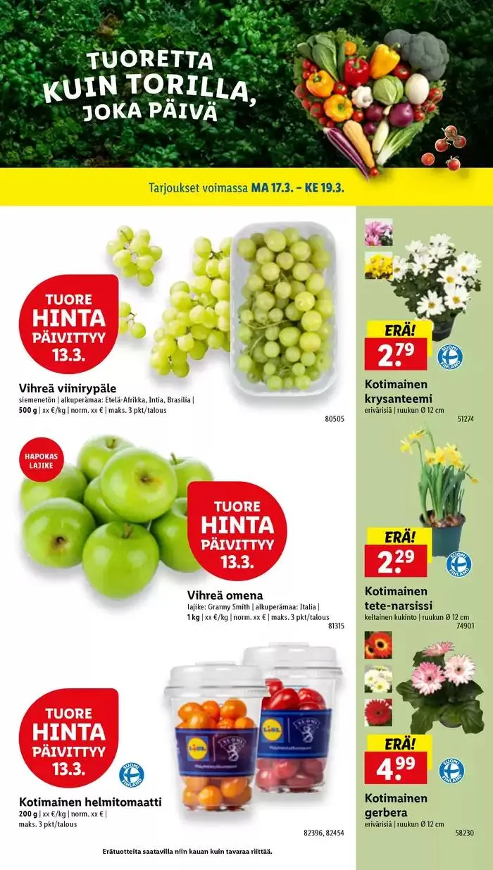 Lidl tarjoukset voimassa alkaen 10. maaliskuuta - 19. maaliskuuta 2025 - Tarjouslehti sivu 25