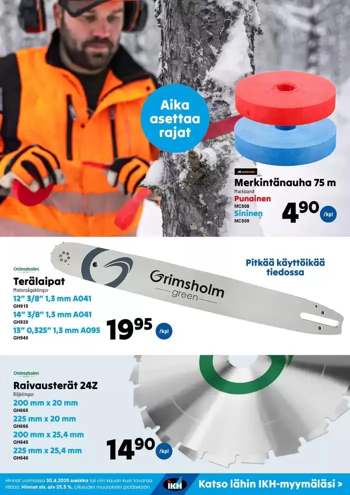 IKH tarjoukset voimassa alkaen 6. maaliskuuta - 30. huhtikuuta 2025 - Tarjouslehti sivu 6