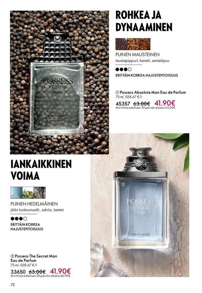 Oriflame tarjoukset voimassa alkaen 22. elokuuta - 5. syyskuuta 2024 - Tarjouslehti sivu 72