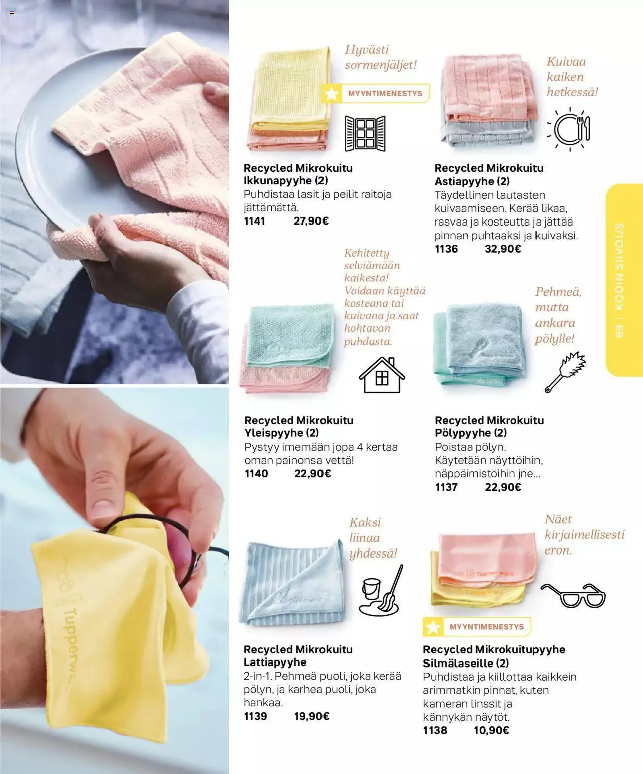 Tupperware - Kevät / Kesä 2023 voimassa alkaen 6. maaliskuuta - 31. joulukuuta 2023 - Tarjouslehti sivu 69