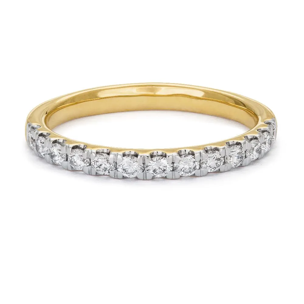 Fenia Capella laboratoriotimantti- sormus 0,50ct keltakulta