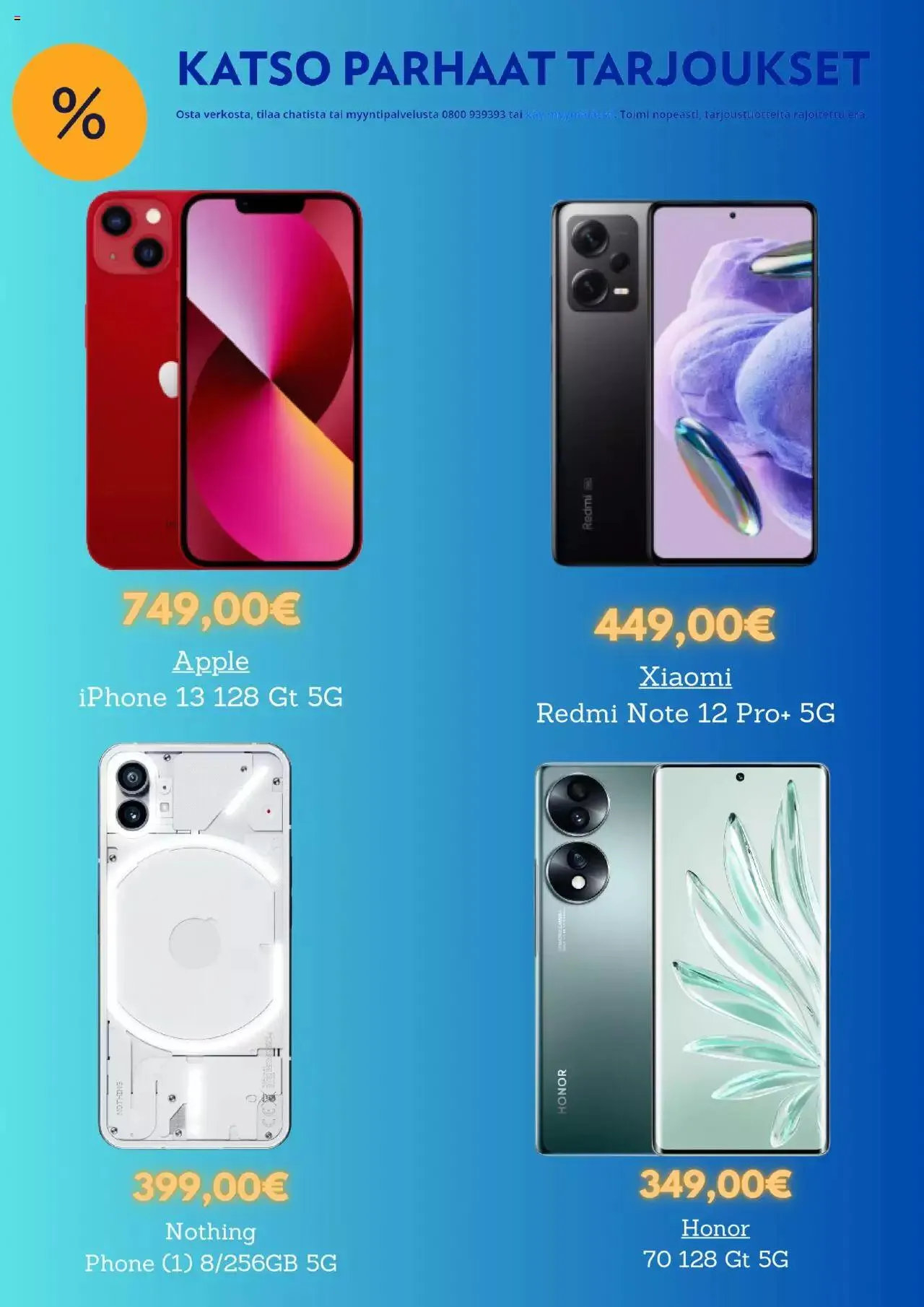 Elisa tarjoukset voimassa alkaen 1. elokuuta - 31. elokuuta 2023 - Tarjouslehti sivu 2