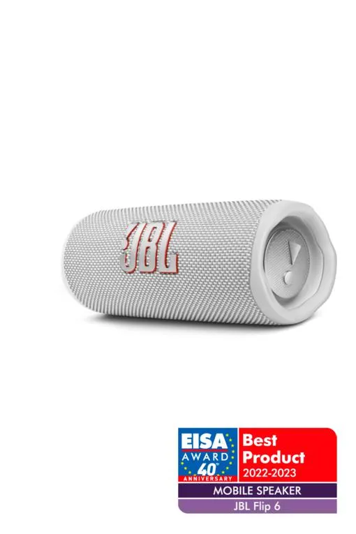 JBL FLIP 6 BLUETOOTH-KAIUTIN VALKOINEN