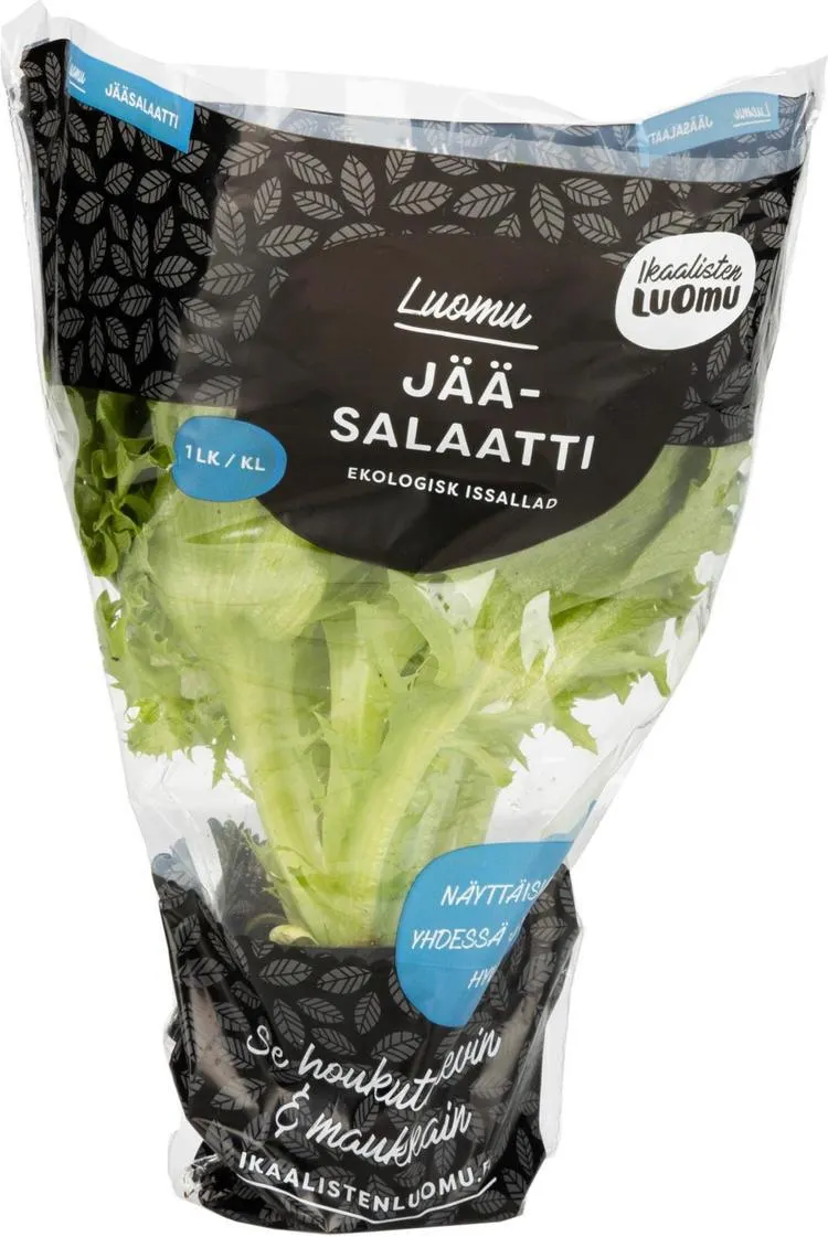 Ikaalisten Luomu jääsalaattiruukku Suomi luomu