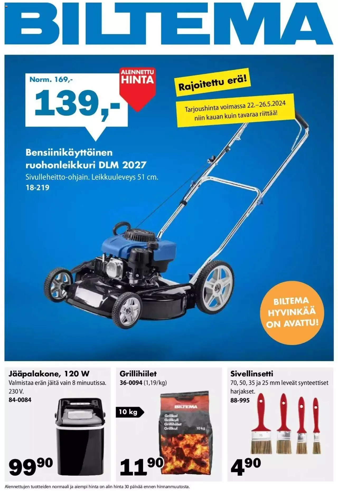 Biltema tarjoukset - rajoitettu erä - 0