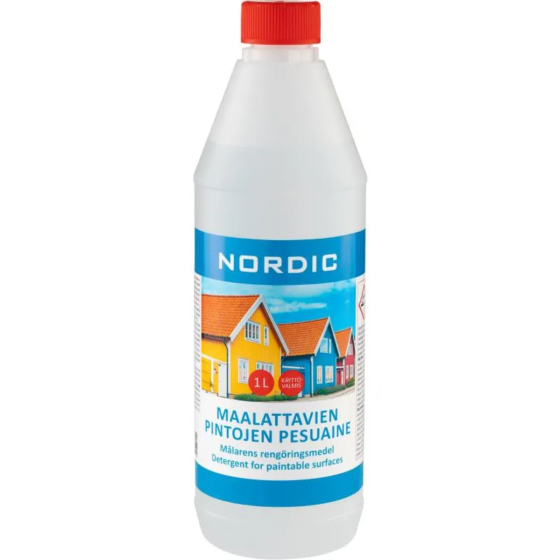 Maalattavien pintojen pesuaine 1 l Nordic