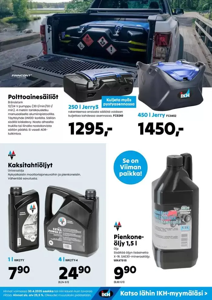 IKH tarjoukset voimassa alkaen 6. maaliskuuta - 30. huhtikuuta 2025 - Tarjouslehti sivu 16