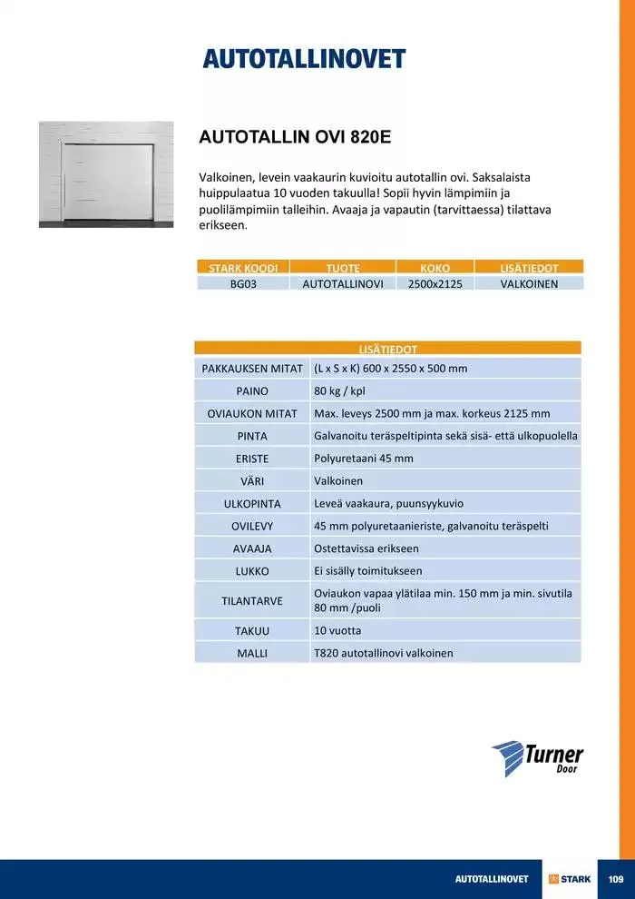 Ovivalikoima voimassa alkaen 19. marraskuuta - 31. joulukuuta 2024 - Tarjouslehti sivu 109