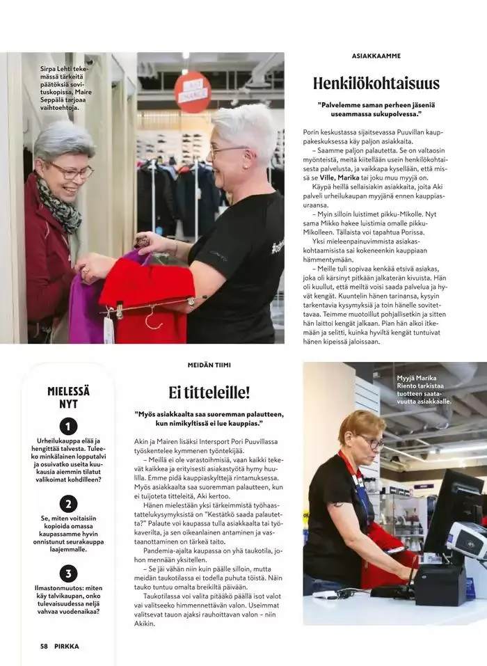 Pirkka 1/2025 voimassa alkaen 5. helmikuuta - 19. helmikuuta 2025 - Tarjouslehti sivu 58