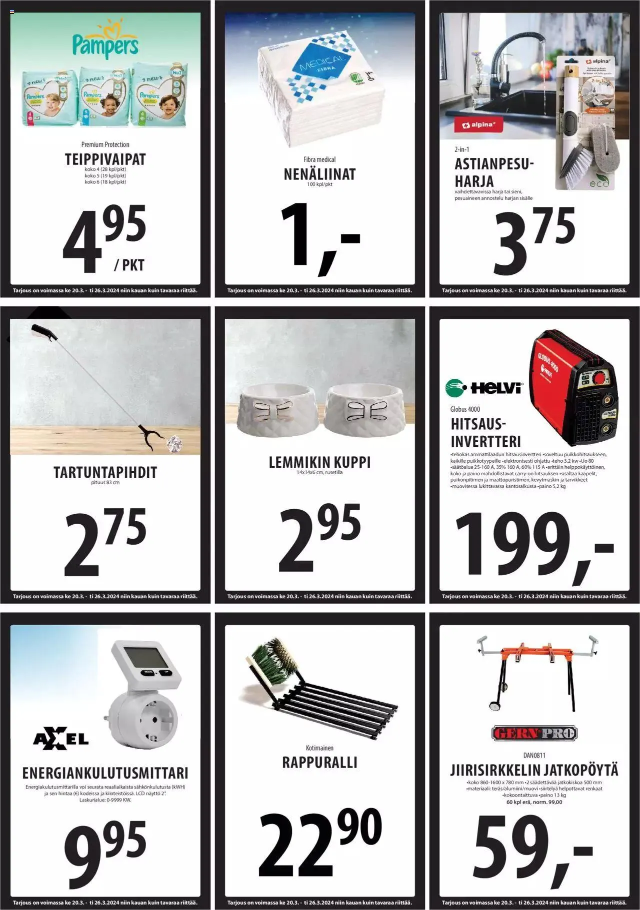 Tuuri tarjoukset voimassa alkaen 20. maaliskuuta - 26. maaliskuuta 2024 - Tarjouslehti sivu 13