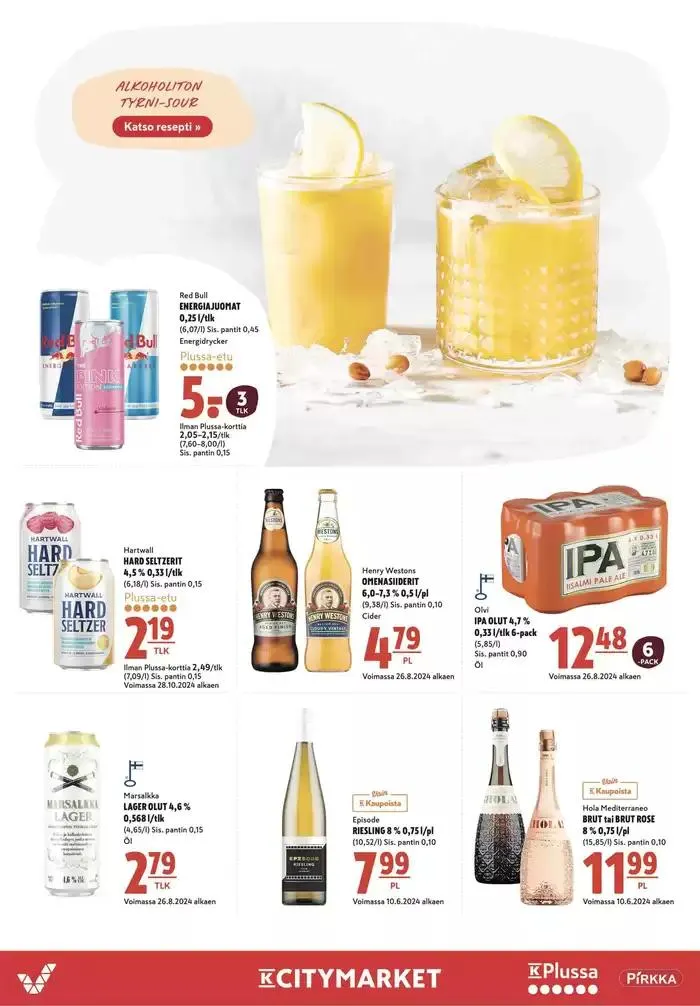 K-citymarket tarjoukset voimassa alkaen 31. lokakuuta - 14. marraskuuta 2024 - Tarjouslehti sivu 6