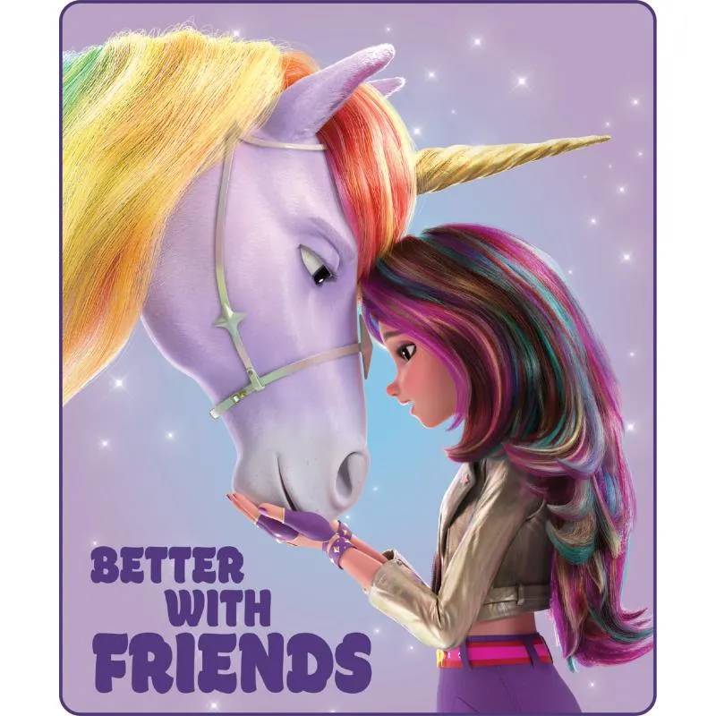 Fleecepeitto 110 x 140 cm Unicorn Academy