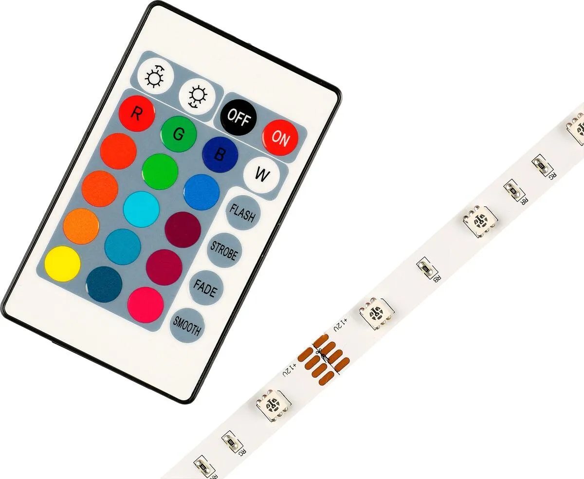 LED-lista RGB 3 metriä sisäkäyttöön (IP20)