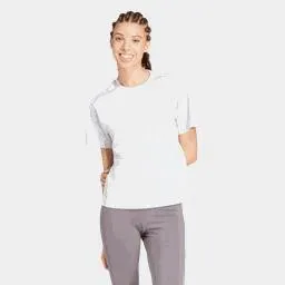 Essentials Small Logo Cotton T-Shirt, naisten t-paita