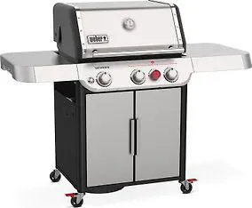 Weber Genesis S-325s -kaasugrilli, teräs