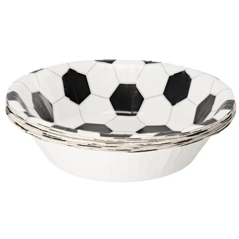 Kartonkilautanen Let's Party 10 kpl 18 cm Jalkapallo syvä