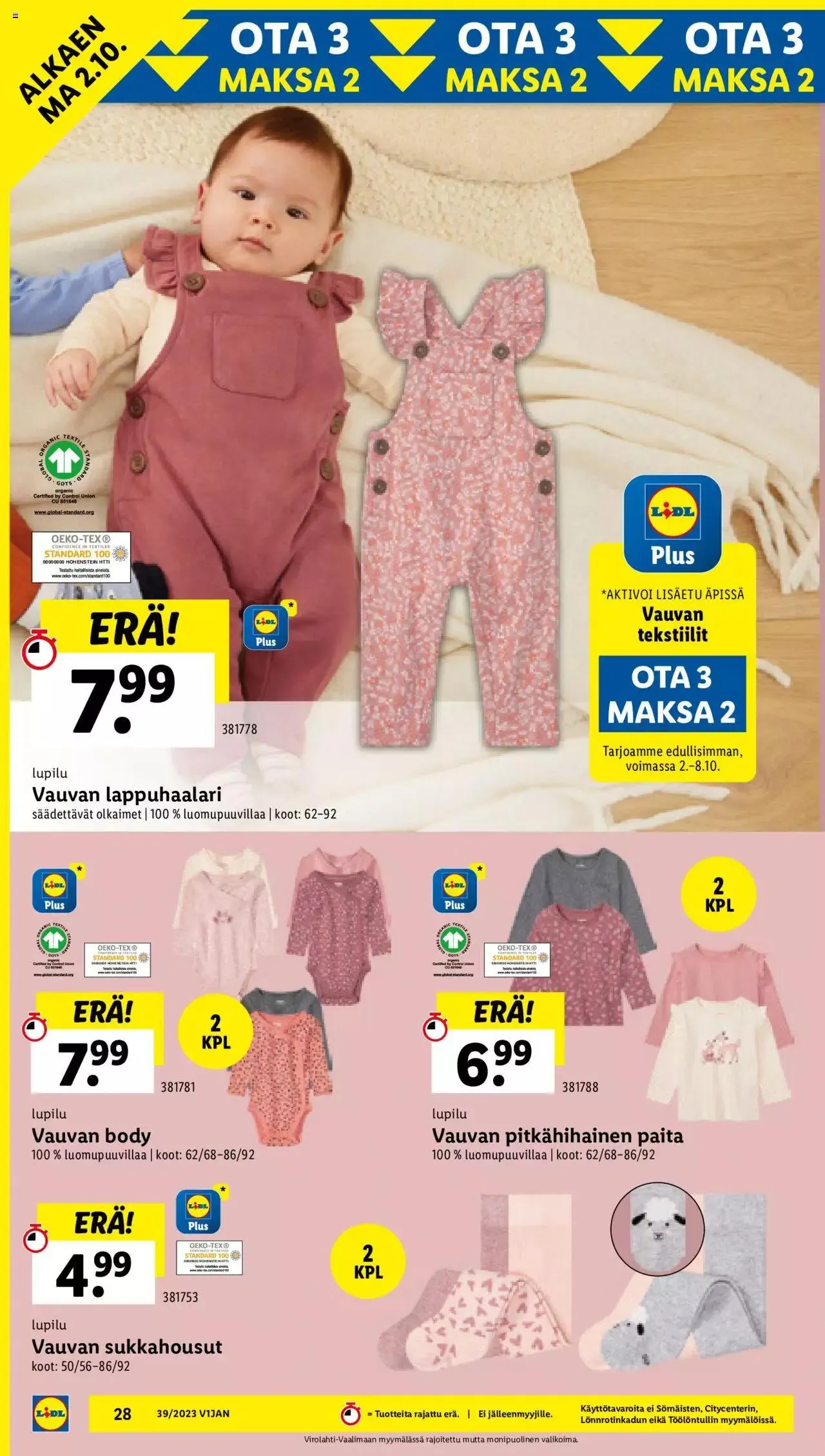 Lidl tarjoukset voimassa alkaen 28. syyskuuta - 4. lokakuuta 2023 - Tarjouslehti sivu 34